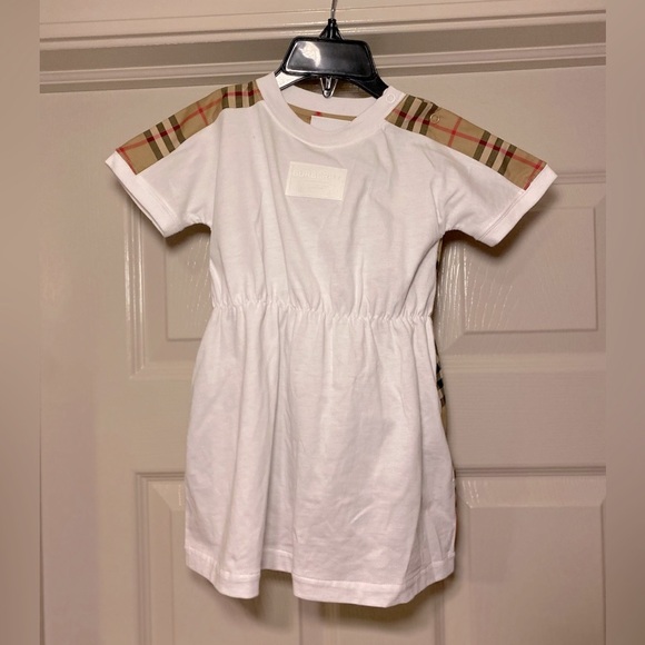 NWT Burberry Baby Girls Check Dress & Bloomer Set - Picture 2 of 5